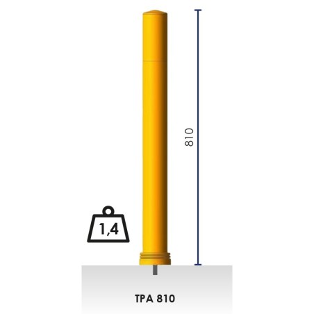 Flexibele afzetpaal Ø80 - Viso