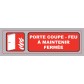 Adhesive PVC sign - Viso