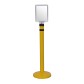Fixed-height information post - Viso