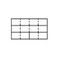 Compartment box with rubber corners - Viso