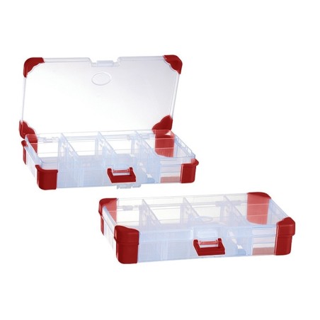 Compartment box with rubber corners - Viso