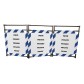 Barrière d'intervention INOX - 3 panneaux - Viso