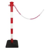 Poteau de balisage en kit avec chaine - Viso