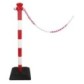 Poteau de balisage en kit avec chaine - Viso