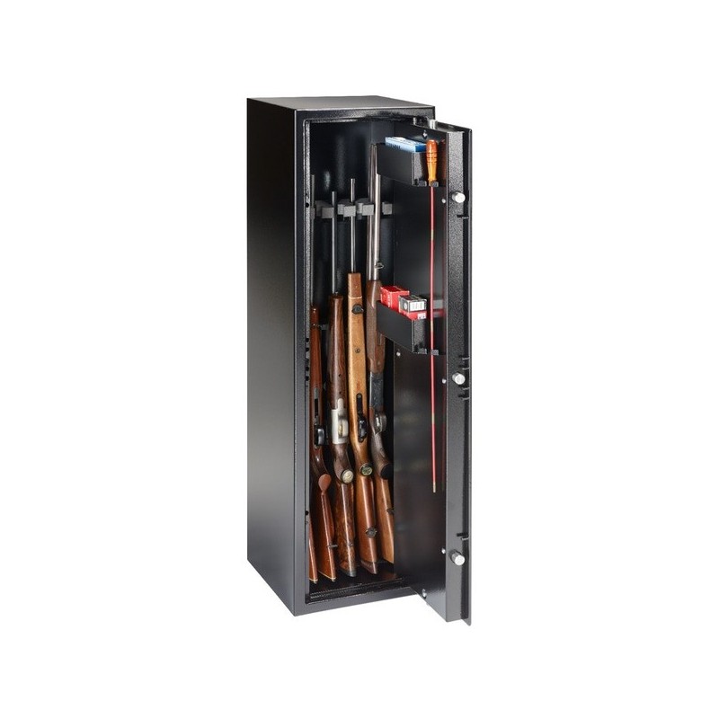 Armoire 5 fusils + coffret interne - Serrure électronique - Ranger N5E - BURG WÄCHTER