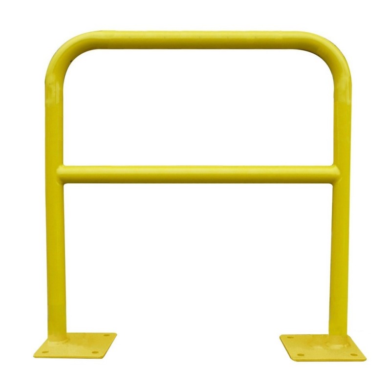 Safety barrier with steel rounded edges - Viso