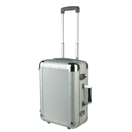 Mallette de protection aluminium avec roulettes - Viso