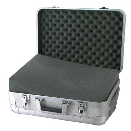 Mallette de protection aluminium avec roulettes - Viso