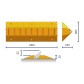 Steel anti-rollback speed bump - Viso