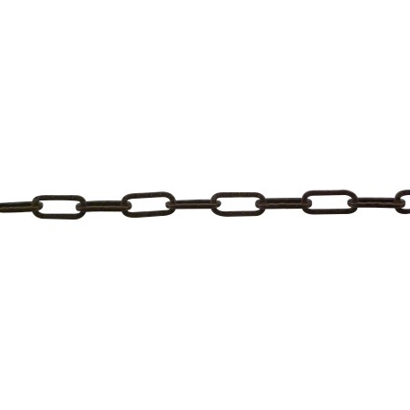 Gehamerde Vierkante Staaldraad Figaro Ketting - Viso