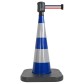 Traffic cone with retractable belt - Viso