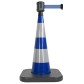 Traffic cone with retractable belt - Viso