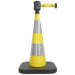 Traffic cone with retractable belt - Viso